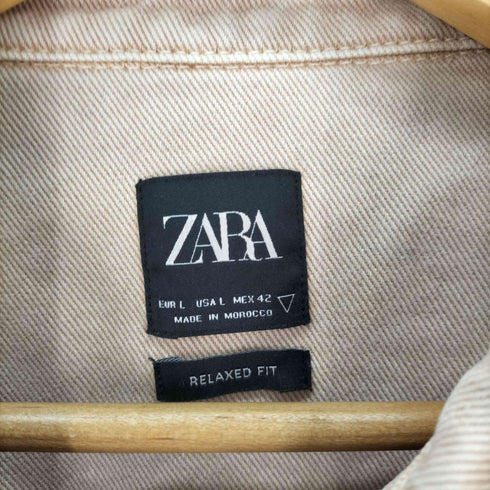 ザラ ZARA デニム カバーオール メンズ import:L
