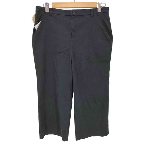 アニエスベー agnes b. PARIS クロップド ワイドストレートパンツ レディース JPN:40