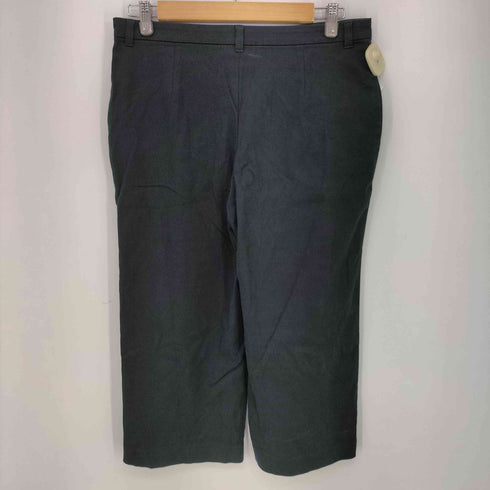 アニエスベー agnes b. PARIS クロップド ワイドストレートパンツ レディース JPN:40
