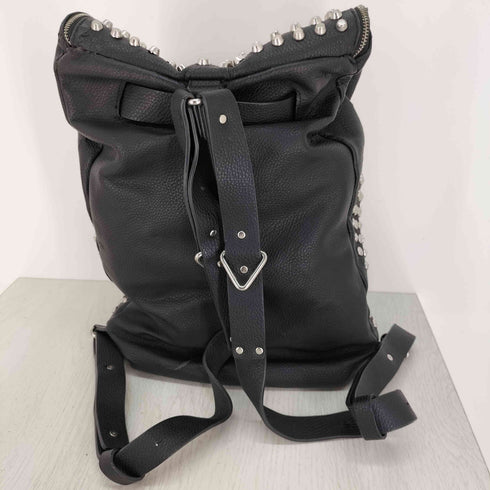 ザラ ZARA フェイクレザー スタッズ バックパック レディース