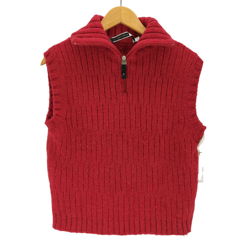 スポーツマックスコード SPORTMAX CODE ハーフジップ ノースリーブ ハイネック ニット レディース L