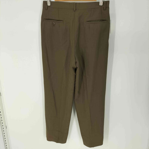 コムサデモードメン COMME CA DU MODE MEN イタリア製 ウール ダブルブレスト テーラードジャケット & ウール ストレート スラックス セットアップ メンズ