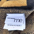 イッセイミヤケミー ISSEY MIYAKE me ボーダー ニットポンチョ マフラー セット レディース