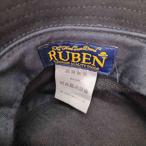 ルーベン RUBEN フェイクスエード バケットハット メンズ
