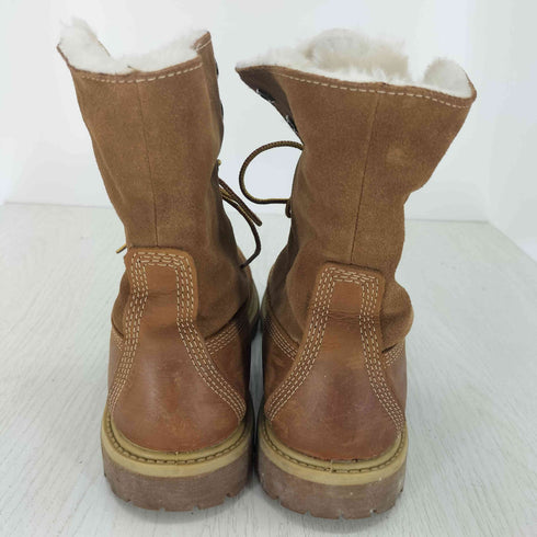 ティンバーランド Timberland ファー レザー ブーツ レディース 7W