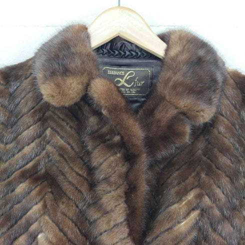 ELEGANCE L FUR mink fur ミンクファー ジャケット レディース 9