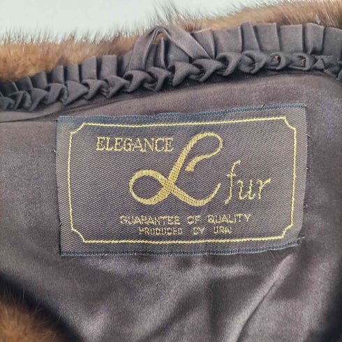 ELEGANCE L FUR mink fur ミンクファー ジャケット レディース 9