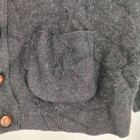 エルエルビーン L.L.Bean 70-80s スコットランド製 クルミボタン PURE WOOL ピュアウール カーディガン レディース JPN:XL