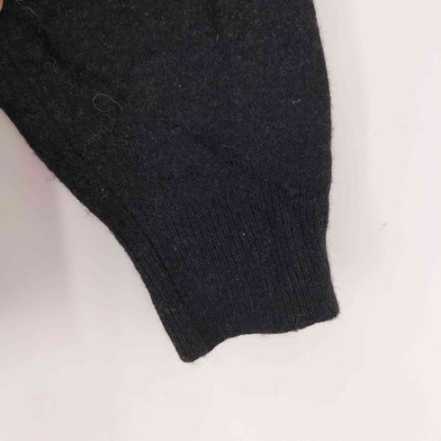 エルエルビーン L.L.Bean 70-80s スコットランド製 クルミボタン PURE WOOL ピュアウール カーディガン レディース JPN:XL