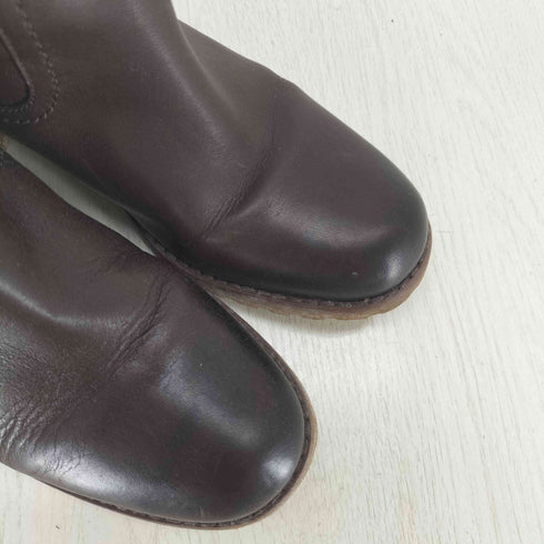 ティンバーランド Timberland キルティング レザー ロング ブーツ レディース 24
