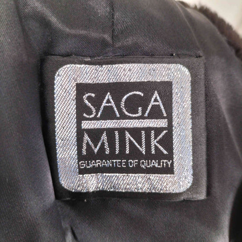 サガミンク SAGA MINK 銀サガ sheared mink シェアードミンク ミンクファーコート レディース