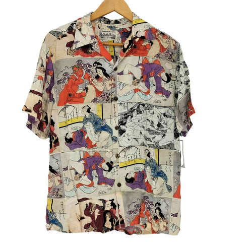 ワコマリア WACKO MARIA HAWAIIAN SHIRT S/S TYPE-1 春画ハワイアンシャツ メンズ JPN:S