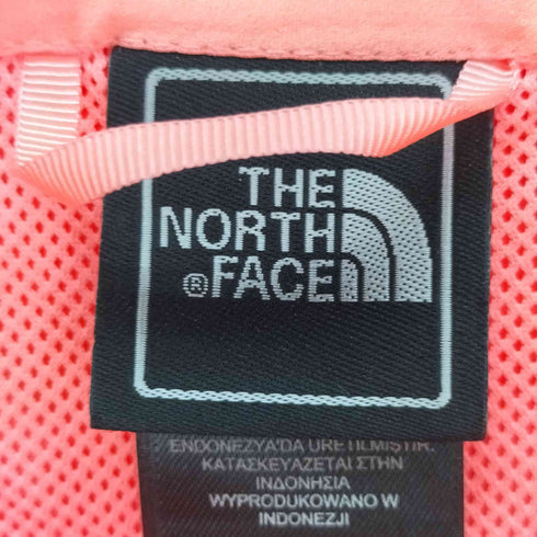 ザノースフェイス THE NORTH FACE 裏地メッシュ ロゴ刺繍 ナイロン マウンテンパーカー レディース S