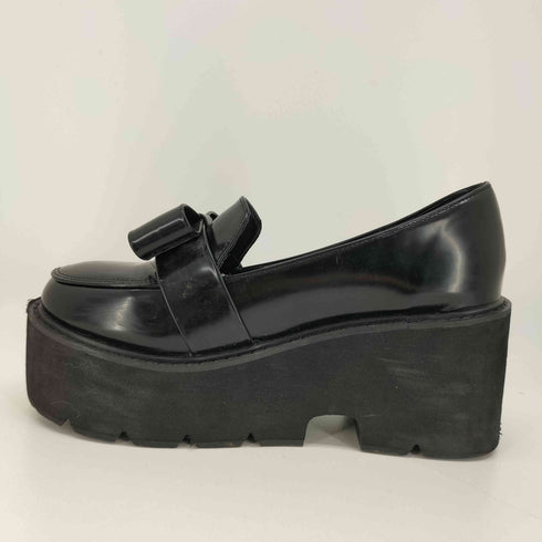 バブルス BUBBLES リボン 厚底ローファー レディース 39