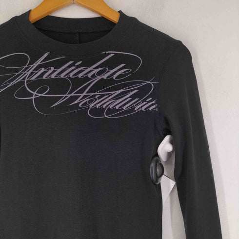Antidote Worldwide 筆記体クロスパネル長袖トップス メンズ JPN:S