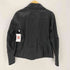 ユニクロ UNIQLO フェイクレザー ダブルライダースジャケット レディース JPN:M