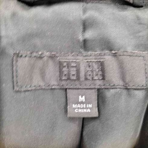 ユニクロ UNIQLO フェイクレザー ダブルライダースジャケット レディース JPN:M