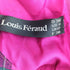 Louis Feraud シルク チェック ドット ティアード ワンピース レディース FR:36