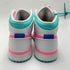 ジョーダンブランド JORDAN BRAND 20SS GS Air Jordan 1 Mid White Pink Green Soar レディース JPN:23.5