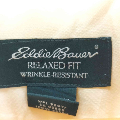 エディーバウアー Eddie Bauer 企業ロゴ ボタンダウン ロングスリーブシャツ メンズ JPN:XL TALL