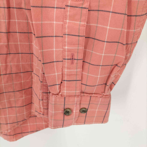 エディーバウアー Eddie Bauer ボタンダウン ロングスリーブ チェックシャツ メンズ JPN:S