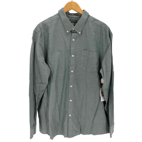 エディーバウアー Eddie Bauer ボタンダウン ロングスリーブ シャンブレーシャツ メンズ JPN:XL