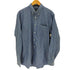 エディーバウアー Eddie Bauer ボタンダウン ロングスリーブ ストライプシャツ メンズ JPN:M