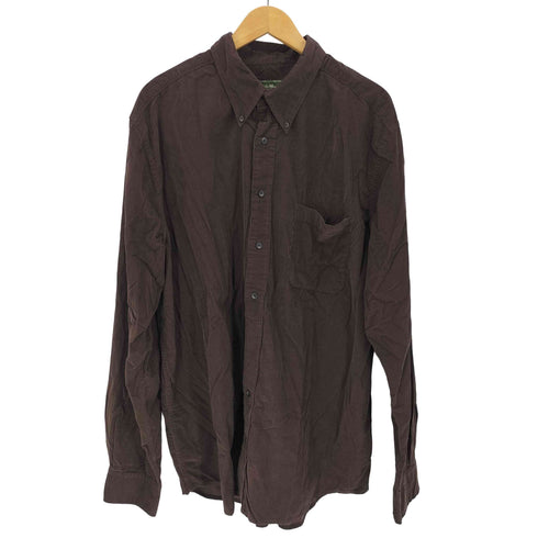 エディーバウアー Eddie Bauer ボタンダウン ロングスリーブ コーデュロイシャツ メンズ JPN:XL TALL