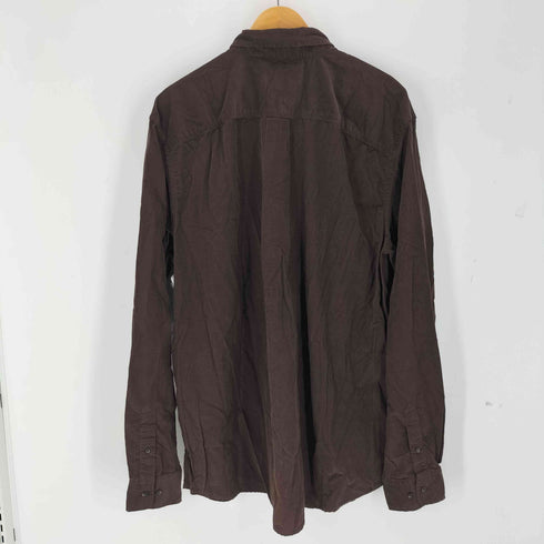 エディーバウアー Eddie Bauer ボタンダウン ロングスリーブ コーデュロイシャツ メンズ JPN:XL TALL
