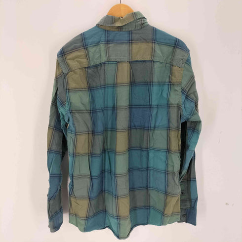 エディーバウアー Eddie Bauer ボタンダウン ロングスリーブ チェックシャツ メンズ JPN:L