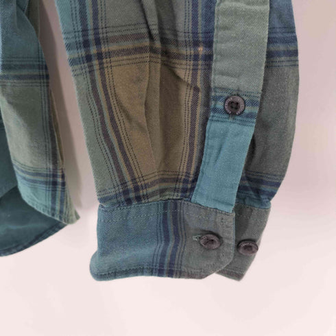 エディーバウアー Eddie Bauer ボタンダウン ロングスリーブ チェックシャツ メンズ JPN:L