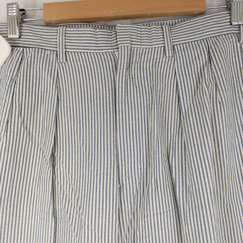 ポロバイラルフローレン Polo by RALPH LAUREN シアサッカー 2タック スラックス レディース JPN:73-76