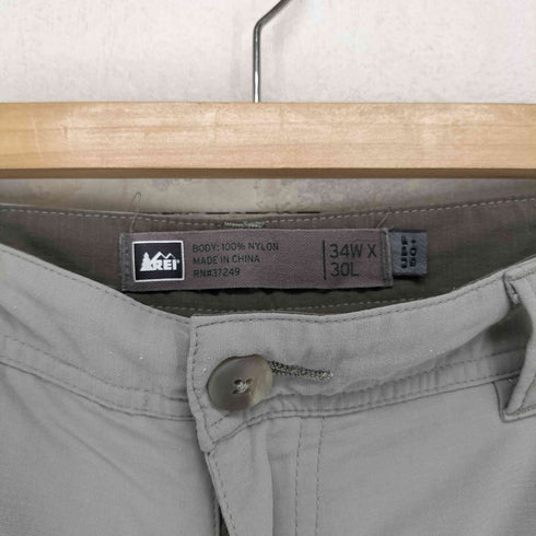 レイ REI ナイロン テーパード パンツ メンズ 34W×30L