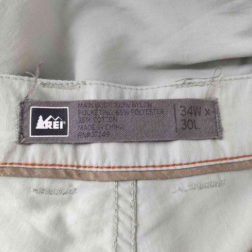 レイ REI ナイロン テーパード パンツ メンズ 34W×30L
