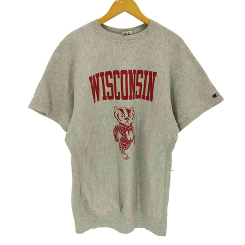 チャンピオン Champion 80s トリコタグ REVERSE WEAVE リバースウィーブ プリント 半袖 スウェット トレーナー バッキー メンズ XX-LARGE