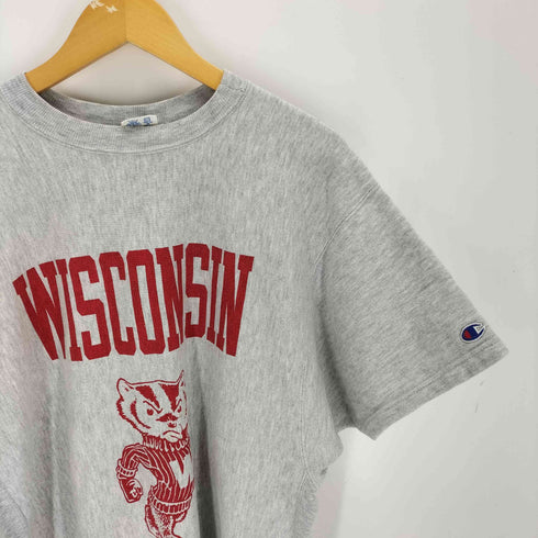 チャンピオン Champion 80s トリコタグ REVERSE WEAVE リバースウィーブ プリント 半袖 スウェット トレーナー バッキー メンズ XX-LARGE
