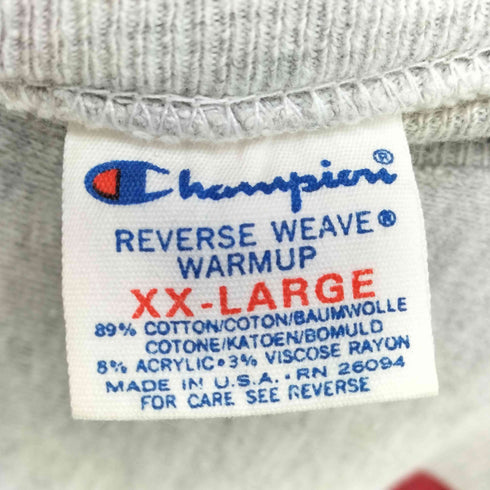 チャンピオン Champion 80s トリコタグ REVERSE WEAVE リバースウィーブ プリント 半袖 スウェット トレーナー バッキー メンズ XX-LARGE
