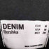 ベルシュカ BERSHKA 4TH型 デニム トラッカー ジャケット ブラック レディース import:M