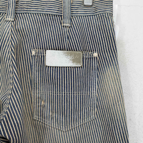 ラングラー Wrangler BEN THE RODEO TAILOR ヒッコリストライプ デニムパンツ メンズ US:30-31