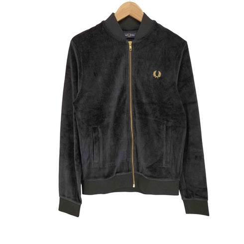 フレッドペリー FRED PERRY ベロア ボンバージャケット メンズ JPN:XS