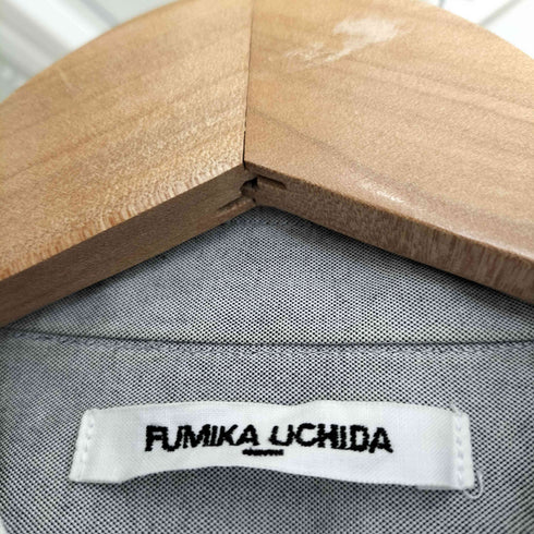 フミカウチダ FUMIKA UCHIDA レースアップ ボタンダウン シャツ レディース JPN:36