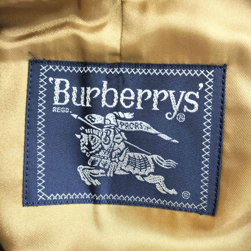 バーバリーズ BURBERRYS ノバチェックライナー付 比翼ステンカラーコート メンズ 165