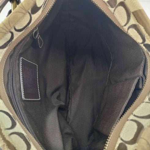 コーチ COACH シグネチャー パイソン レオパード パッチワーク ショルダーバッグ レディース