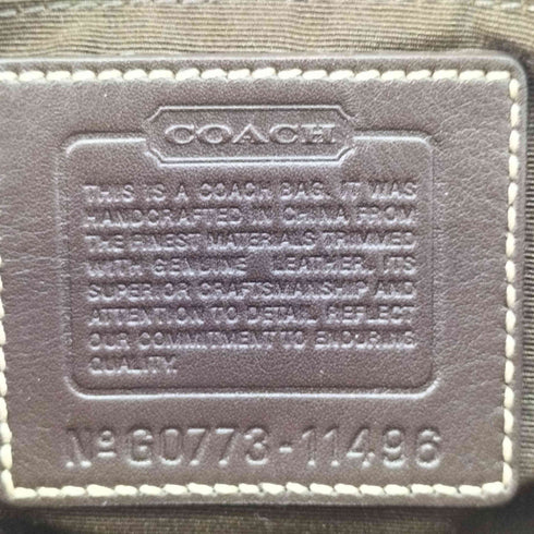 コーチ COACH シグネチャー パイソン レオパード パッチワーク ショルダーバッグ レディース
