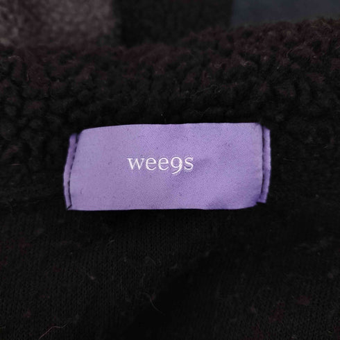 wee9s ウィークス over size BOA hoodie blouson オーバーサイズ ボア フーディ ブルゾン メンズ FREE