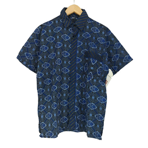 総柄 S/S 比翼シャツ メンズ JPN:M