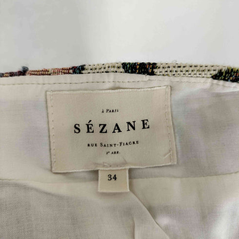 SEZANE セザンヌ ジャガード ラップスカート 巻きスカート import レディース 34