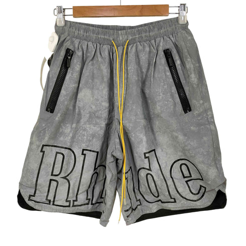 ルード RHUDE リフレクター ロゴ ショートパンツ メンズ M