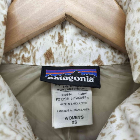 パタゴニア patagonia TOGGIE 総柄 ダウンベスト レディース XS