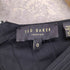 テッドベーカー TED BAKER リブニット プリーツ 切替 ノースリーブ ワンピース レディース 0